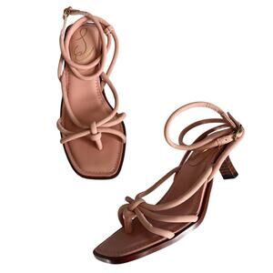 Sam Edelman Dia Canyon Clay Pink Strappy Kitten Heel Sandals Women’s Size 7.5